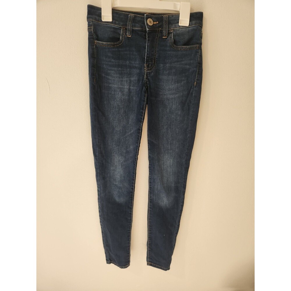 Junior SO Skinny Jeggings Size 1 Waist 25 Dark Wash